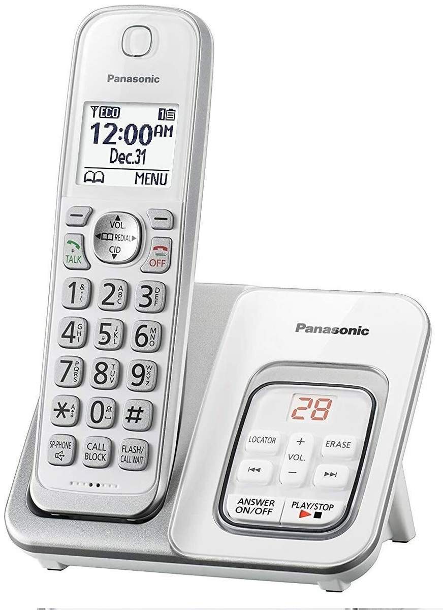 Panasonic KX-TGD530W 1-Handset Digital Cordless Phone (Certified