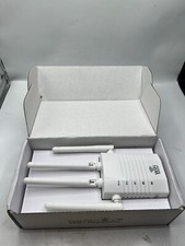  1 White 4 Antennas Dual Band Internet Signal Booster Amplifier Wi-Fi Repeater