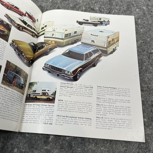1974 Ford Station Wagon Yearbook Brochure Original 74 - Picture 22 of 22