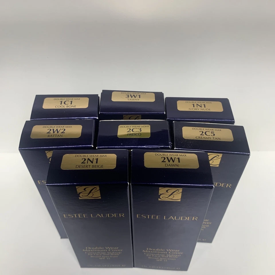 Estee Lauder Double Wear Maximum Cover Camouflage Makeup 1 Oz/ 30ml Choose Yours - Image 2 of 4