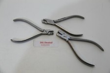 Pliers, telescopic crown pliers dental technology, dental laboratory, 3pcs. #1204