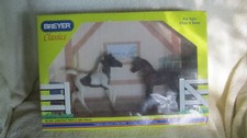 BREYER CLASSICS CHESTNUT PINTO & BAY FOALS HORSE #649 COLLECTIBLE NEW IN BOX