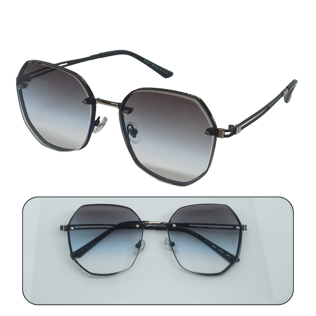 Trendy Unisex Sunglasses – High-Quality Frame & Gray Lenses-image