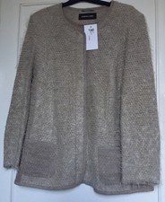 Barbara Lebek Light Pink Jacket Uk Size 22 Bnwt