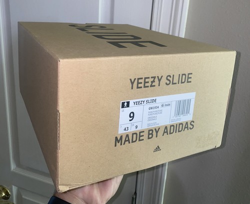 Adidas Yeezy Slide Box Only Size 9 Pure GW1934 BOX ONLY