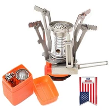 Ultralight Portable Backpacking Gas Butane Propane Outdoor Camp Gas Stove Burner