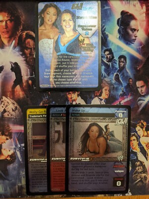WWE Raw Deal CCG Survivor Series 3 Gail Kim/Molly Holly Starter Set