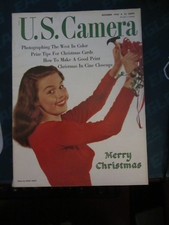 US Camera Travel Magazine December 1956 Merry Christmas 56