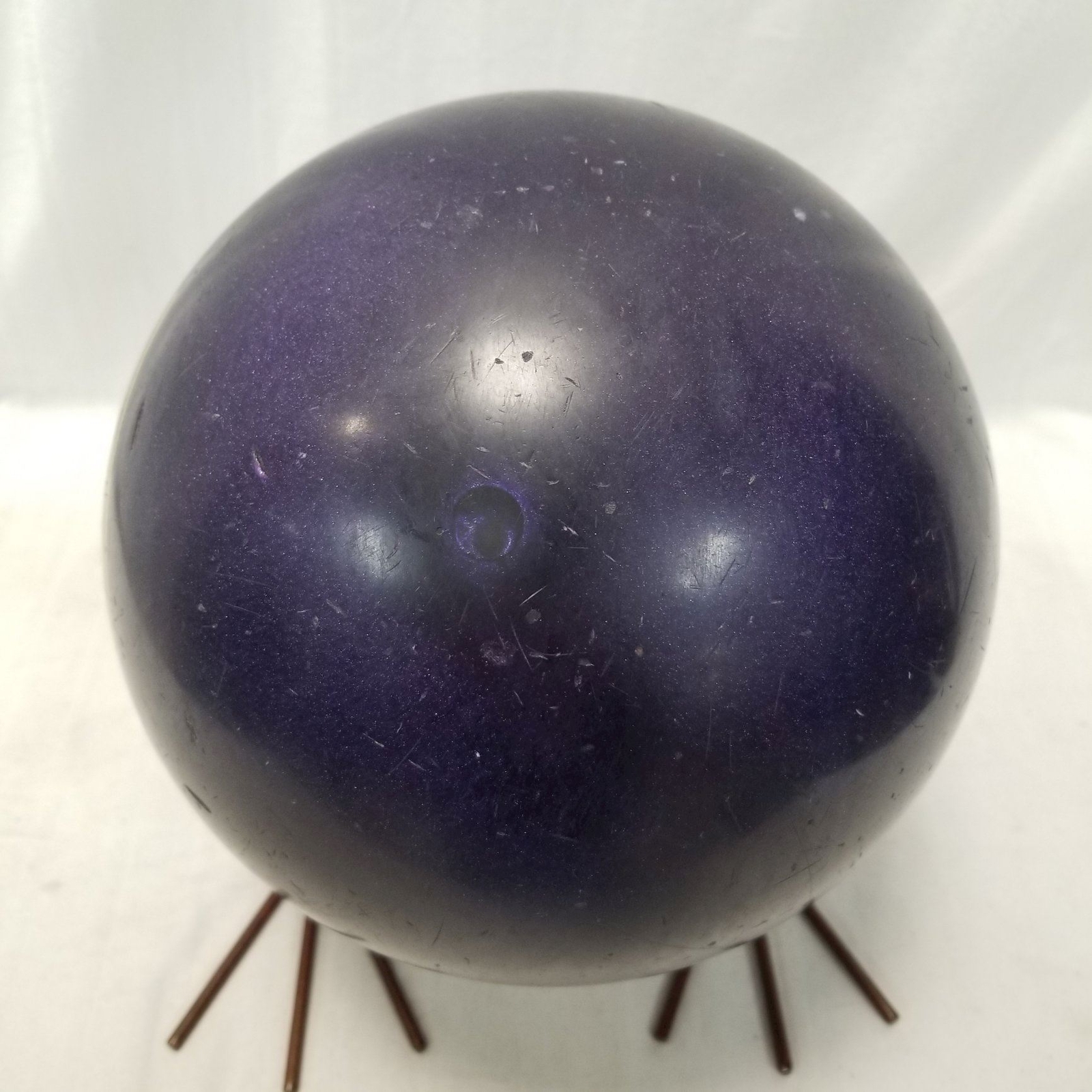 Brunswick Zone Bowling Ball Purple Marble Swirl 14 LB eBay