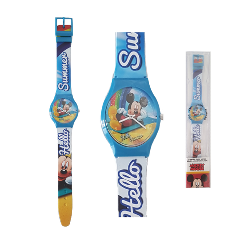 OROLOGIO DA POLSO ANALOGICO MICKEY MOUSE DISNEY TOPOLINO BAMBINO - WD20381  | eBay