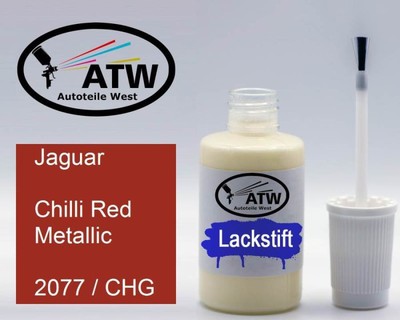 Jaguar, Chilli Red Metallic, 2077 / CHG, 20ml Lackstift