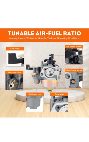 #774 GXV140 Carburetor Air Filter for Honda GXV 140 HRB215 HRC215 HRM195 HRM215 - Picture 4 of 21