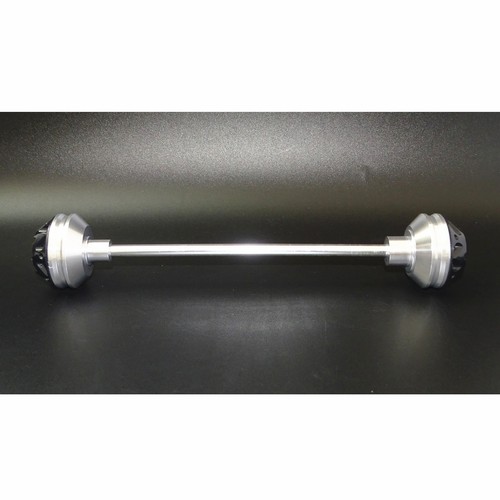 Front Axle Fork Crash Pad Guard Silver For BMW R 1200 GS GSA S/ST R/RT HP2 NineT - Picture 2 of 5