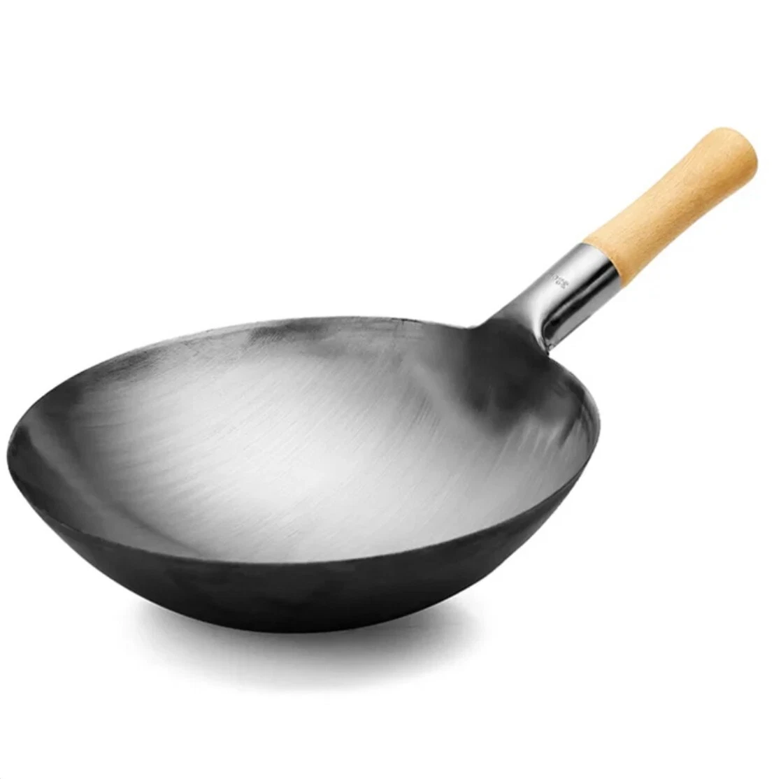 Wok Carbon Steel Wok With Round Base Stir Fry Oriental Catering 32 34 36cm
Opens in a new window or 