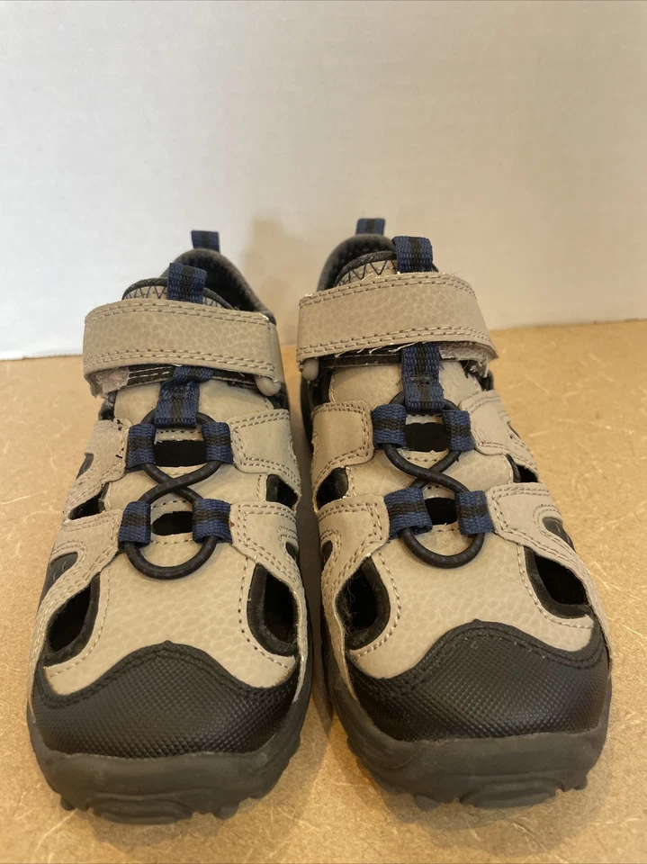 Usado x1 LANDS END Niños Talla 11 Todo Clima Punta Cerrada Exterior Sandalias Zapatos Niños Foto 2 de 4