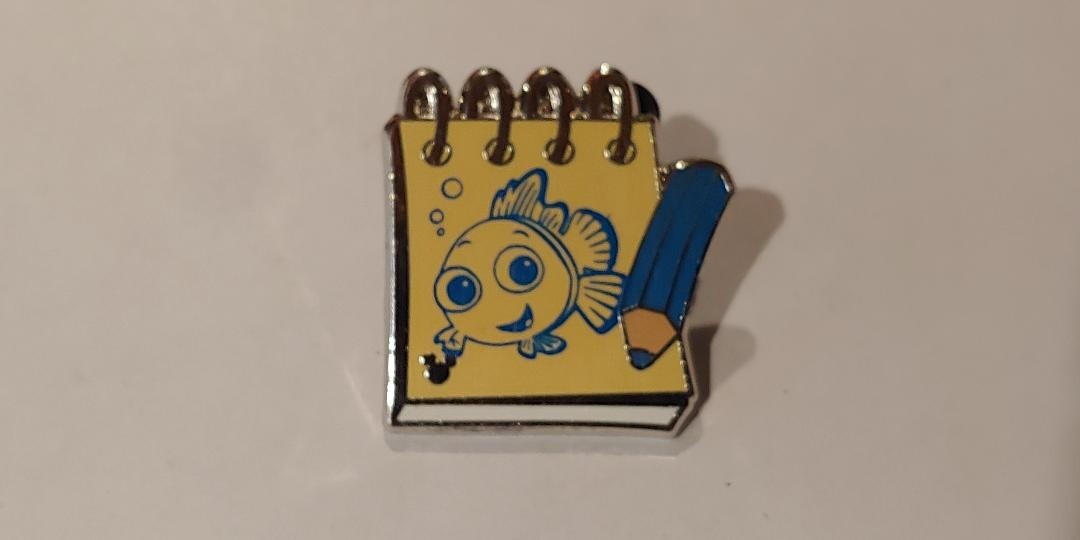 Disney Trading Pins-2014 WDW H.M. Series-Character Sketch Pads-Nemo