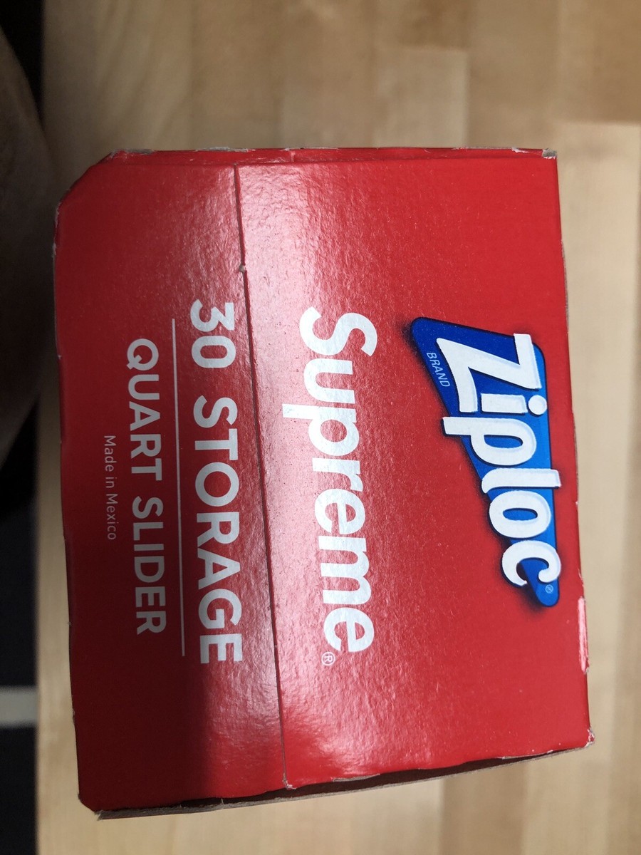 Supreme Ziploc Bags Box of 30 ジップロック Supreme 新品 シュプリーム SUPREME Ziploc Bags(Box of 30