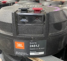 JBL 2451J Neodymium High Frequency Compression Driver, 16 Ohm