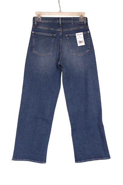 パンツ L'Appartement cropped wide denim 27 Do It All Denim High-Rise Cropped Wide Leg | Commando®