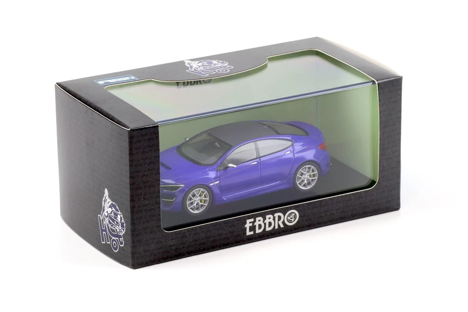 1:43 Ebbro Subaru Wrx Concept 2013 New York Auto Visualizza Blu Metallizzato - Immagine 3 di 3