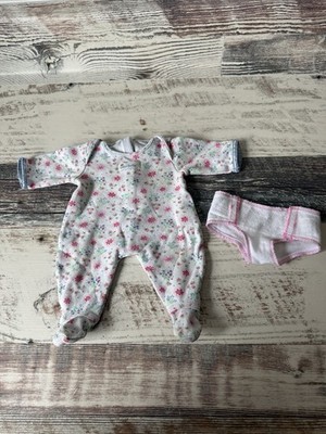 American Girl BITTY BABY Doll BASICS Print SLEEPER - Sleeper & Diaper Only 2007
