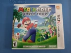 Mario Golf: World Tour (Nintendo 3DS, 2014) Game and Box in Great Condition