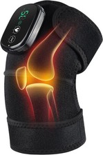 Knee Massager with Heat  Vibration, FSA Eligible Heating Pad for Relief