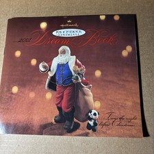 2001  Hallmark  Keepsake  Ornaments  DREAM BOOK  Great Condition