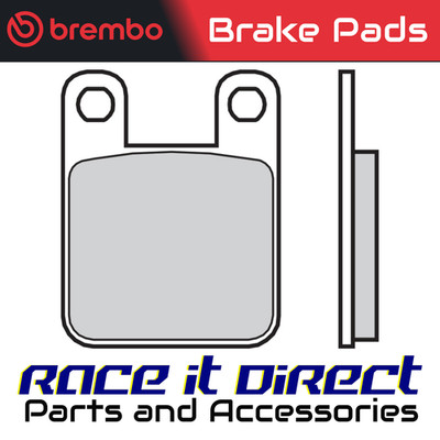 Brake Pads for PEUGEOT XPS 50 SM TOP ROAD 2003-2012 Rear Scoot Brembo