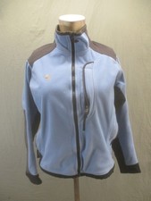 Mountain Hardwear Size S Womens Blue Fleece Full Zip Pockets Outdoor Jacket 388
