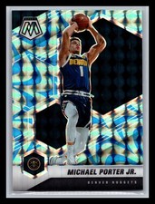 2020-21 Panini Mosaic #16 Michael Porter Jr. Mosaic Reactive Blue