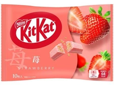 Japanese Kit-Kat Strawberry KitKat Chocolates 10 bars