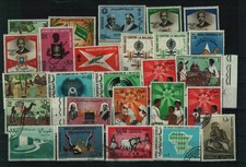 Somalia - Briefmarkenlot - 1 Steckkarte - postfrisch/gestempelt