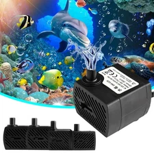 Water Pump Submersible Fish Pond Aquarium Tank Waterfall Fountain Sump Feature