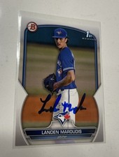 2023 Bowman Draft Paper Landen Maroudis Toronto Blue Jays 1st #BD-138 IP Auto