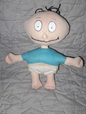 1997 Rugrats Tommy Pickles 6  Bean Bag Plush Applause Nickelodeon Vintage