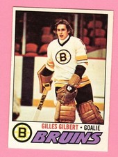 1977-78 O-Pee-Chee #125 Gilles Gilbert Boston Bruins - See Pics