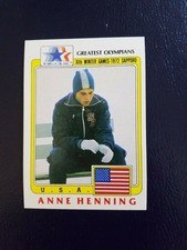 Anne Henning Speed Skating Olympic Gold Medalist 1983 Greatest Olympians