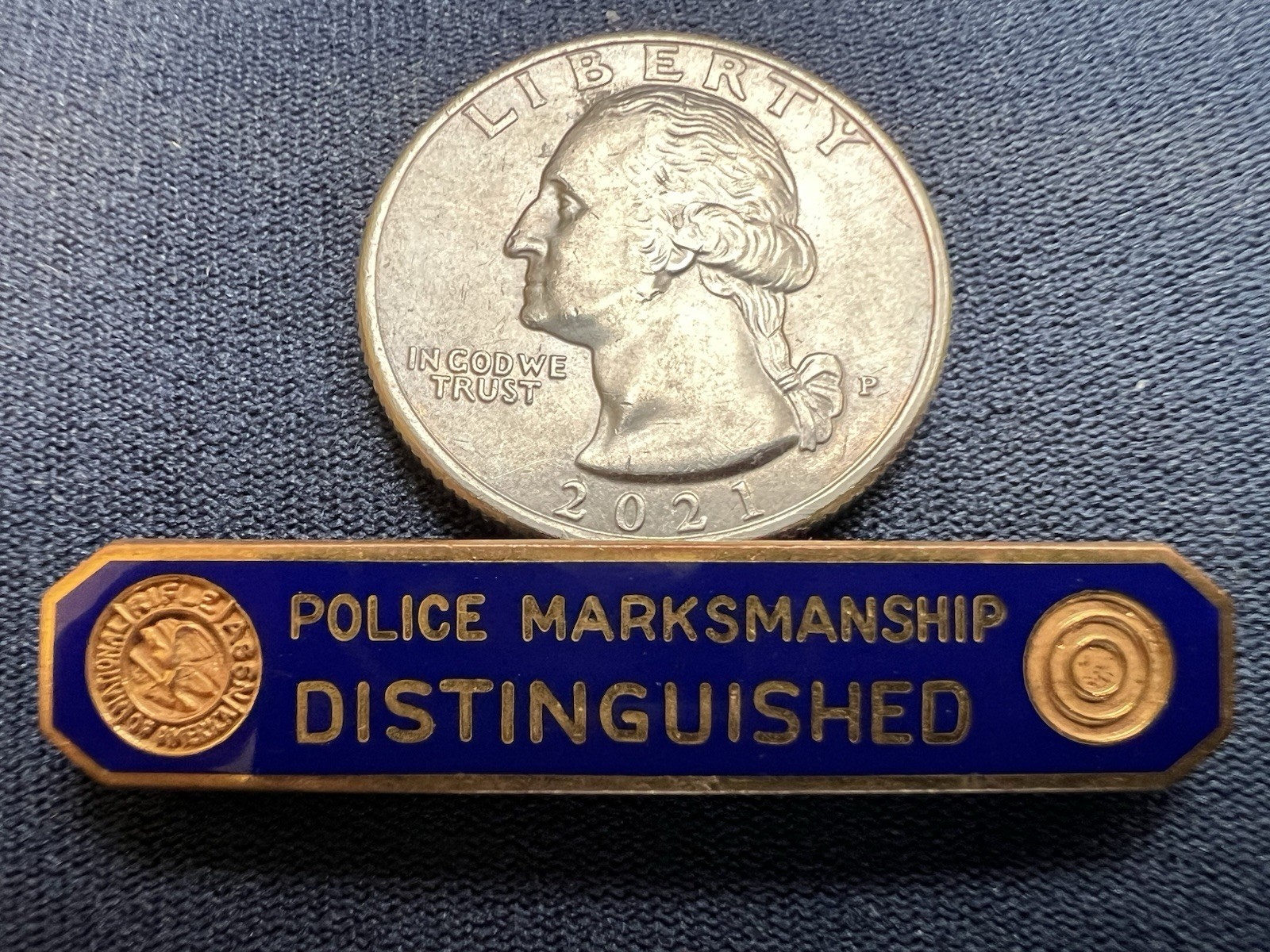 Police Distinguished Expert Rifle Ribbon N.R.A. - National Rifle Association - POLICE Distinguished MARKMANSHIP ...