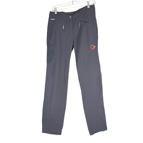 Mammut, Mammut SOFtech Hiking Skiing Pants Women Black Straight Leg Size 8 UK 12 EU 38