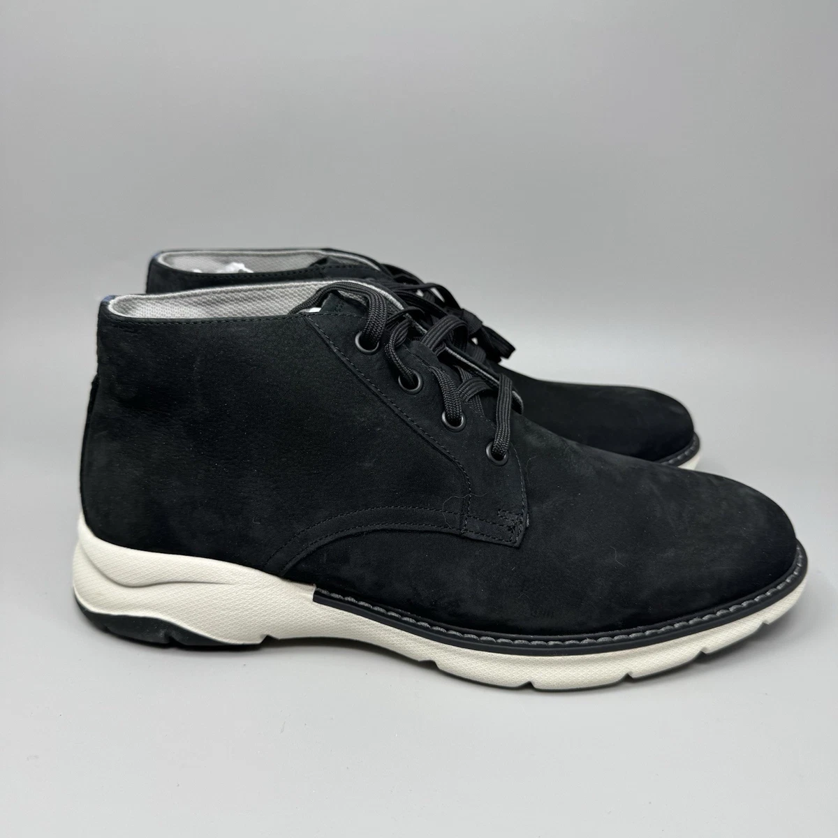 Florsheim Mens Frenzi Black Lace-Up Chukka Boots 8M  New Florsheim Men main image 3