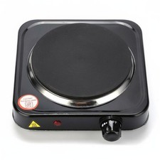 Portable Electric Hot Plate Heats Up Quickly & Evenly for Dorm Room, Students