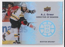 2023-24 Upper Deck Director of Boards A.J. Greer Boston Bruins #DB-2