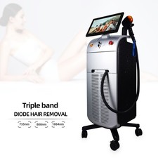 Best Diode Laser Hair Removal Machine 3 Wavelength 755 808 1064nm Depilation