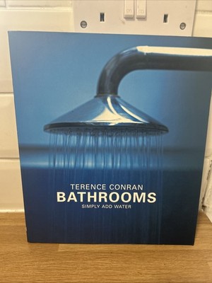Terence Conran bathrooms  Simply Add Water   Coffee Table hardback book  