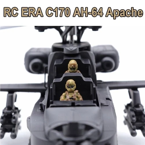 RC ERA C170 6CH RC Helicopter with 2 Camouflage Pilot Figures Hobby Aircraft