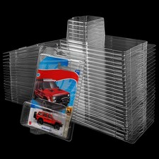 24 Pcs Clear Protector Cases 7.5 x 5 x 2 Inch Model Car Display Clamshells