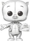 Funko POP! Animation: Looney Tunes - Porky Pig, Sketched [New Toy] Vinyl Figur