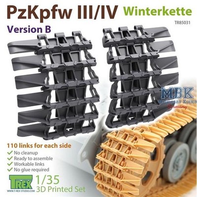 T-Rex Studio TREX85031 PzKpfw.III / IV Winterkette Version B   1:35