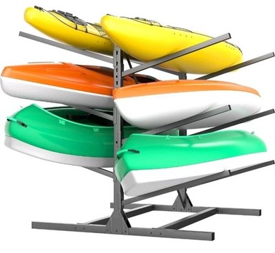 Ultrawall Freestanding Kayak Storage Rack for Garage, Heavy-Duty Adjustable...